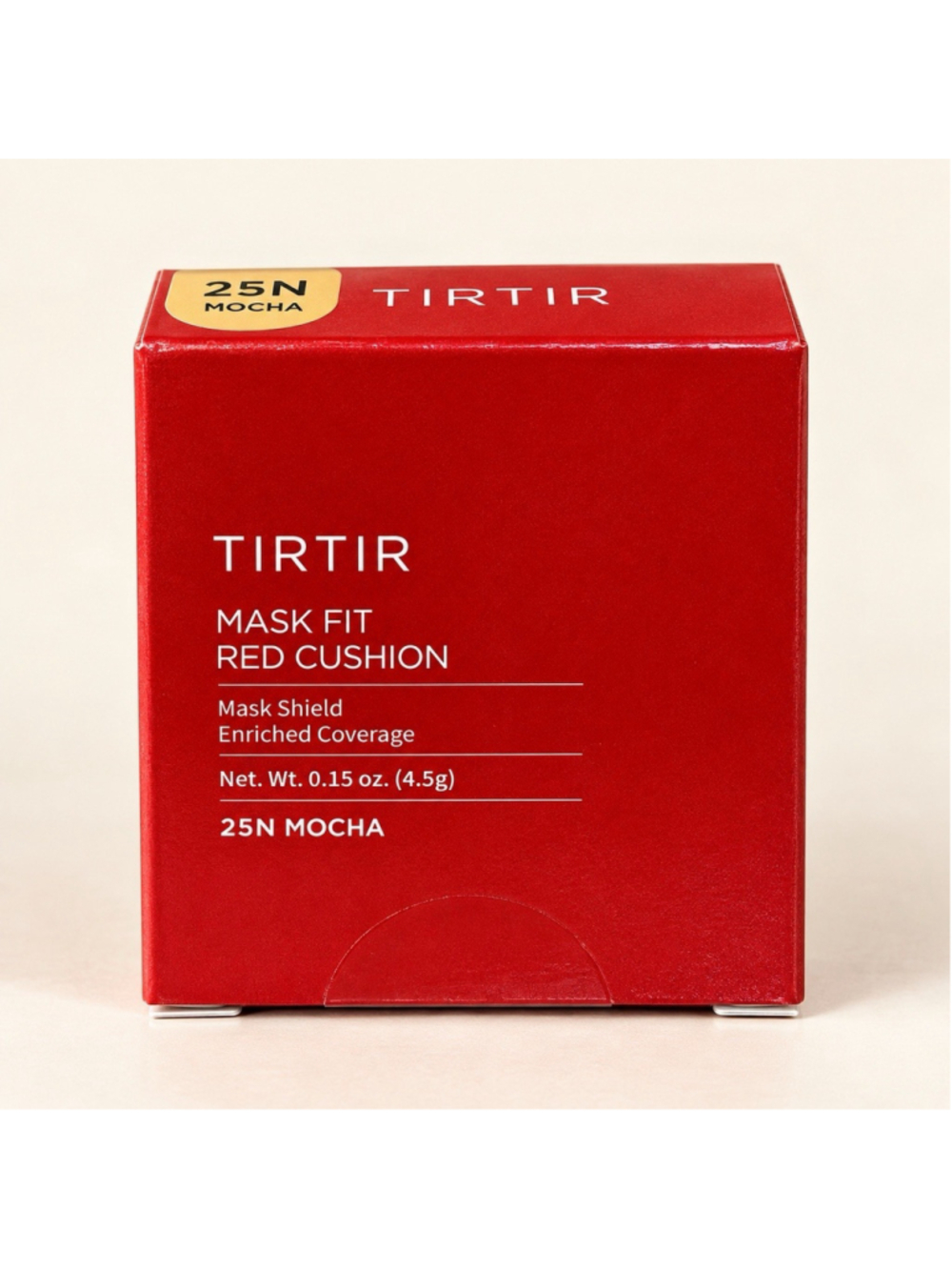 TIRTIR Mask Fit Red Cushion Mini 25N Mocha 4.5g Korean Foundation NEW